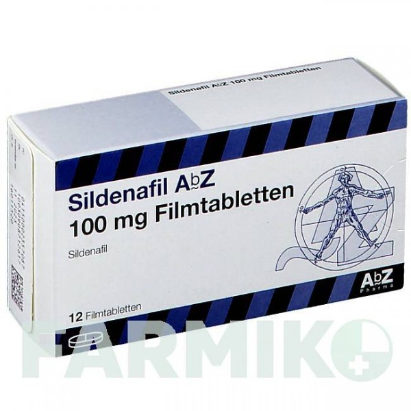 СИЛДЕНАФИЛ (SILDENAFIL) 100 мг таблетки 12 шт - Силденафил ABZ PHARMA