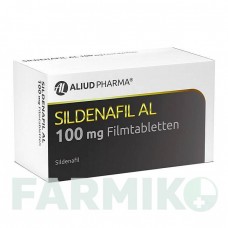 СИЛДЕНАФИЛ (SILDENAFIL) 100 мг таблетки 24 шт - Силденафил ALIUD PHARMA