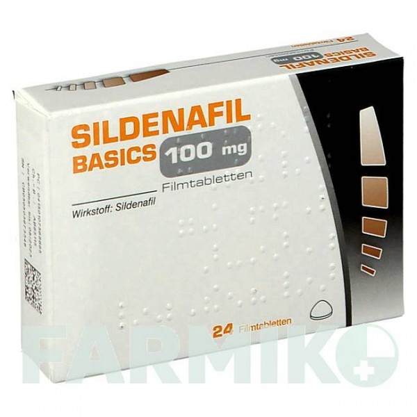 СИЛДЕНАФИЛ (SILDENAFIL) 100 мг таблетки 24 шт - Силденафил BASICS