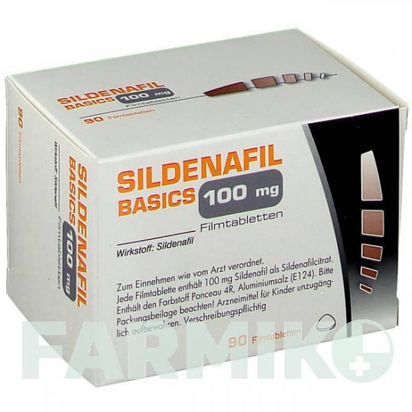 СИЛДЕНАФИЛ (SILDENAFIL) 100 мг таблетки 90 шт - Силденафил BASICS
