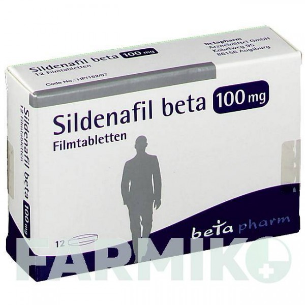 СИЛДЕНАФИЛ (SILDENAFIL) 100 мг таблетки 12 шт - Силденафил BETAPHARM