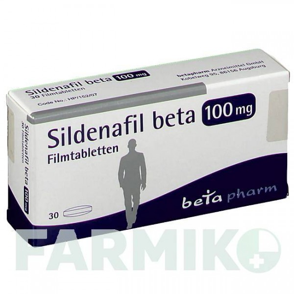 СИЛДЕНАФИЛ (SILDENAFIL) 100 мг таблетки 30 шт - Силденафил BETAPHARM