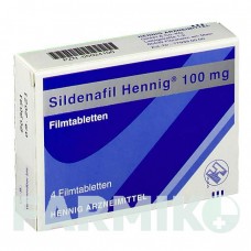 СИЛДЕНАФИЛ (SILDENAFIL) 100 мг таблетки 4 шт - Силденафил HENNIG
