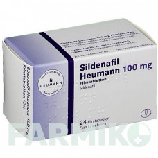СИЛДЕНАФИЛ (SILDENAFIL) 100 мг таблетки 24 шт - Силденафил HEUMANN PHARMA