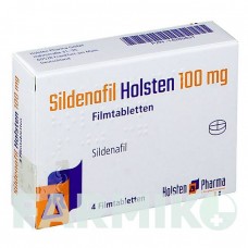 СИЛДЕНАФИЛ (SILDENAFIL) 100 мг таблетки 4 шт - Силденафил HOLSTEN PHARMA