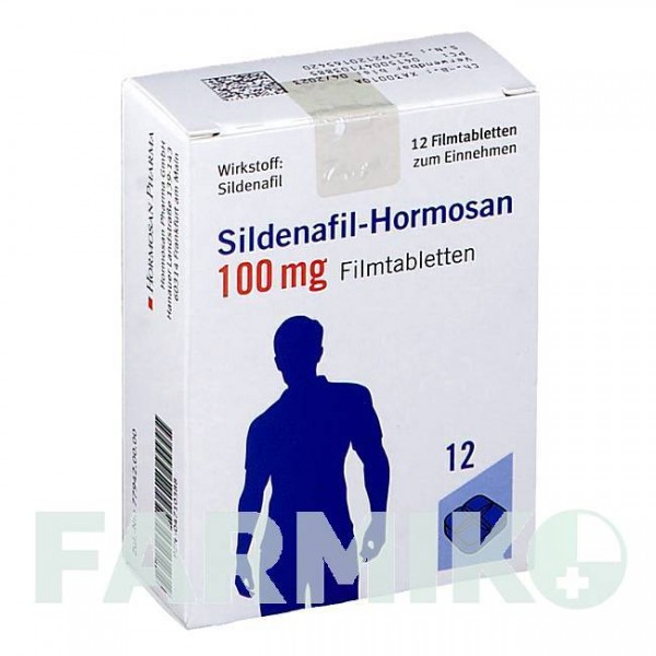 СИЛДЕНАФИЛ (SILDENAFIL) 100 мг таблетки 12 шт - Силденафил HORMOSAN PHARMA