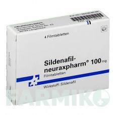 СИЛДЕНАФИЛ (SILDENAFIL) 100 мг таблетки 4 шт - Силденафил NEURAXPHARM