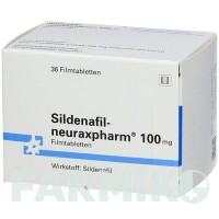 СИЛДЕНАФИЛ (SILDENAFIL) 100 мг таблетки 36 шт - Силденафил NEURAXPHARM