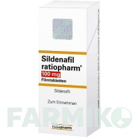 СИЛДЕНАФИЛ (SILDENAFIL) 100 мг таблетки 12 шт - Силденафил RATIOPHARM