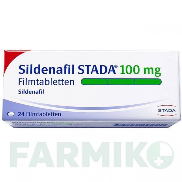 СИЛДЕНАФИЛ (SILDENAFIL) 100 мг таблетки 24 шт - Силденафил STADAPHARM