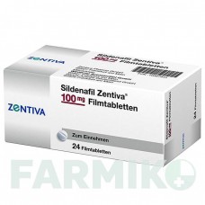 СИЛДЕНАФИЛ (SILDENAFIL) 100 мг таблетки 24 шт - Силденафил ZENTIVA