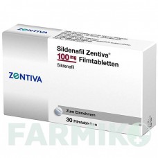 СИЛДЕНАФИЛ (SILDENAFIL) 100 мг таблетки 30 шт - Силденафил ZENTIVA