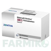 СИЛДЕНАФІЛ (SILDENAFIL) 100 мг таблетки 60 шт - Силденафіл ZENTIVA