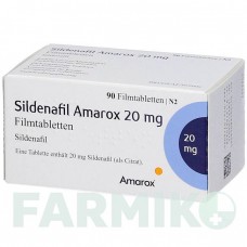СИЛДЕНАФІЛ (SILDENAFIL) 20 мг таблетки 90 шт - Силденафіл AMAROX PHARMA