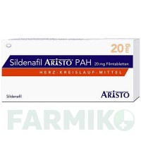 СИЛДЕНАФІЛ (SILDENAFIL) 20 мг таблетки 30 шт - Силденафіл ARISTO PHARMA