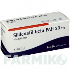 СИЛДЕНАФИЛ (SILDENAFIL) 20 мг таблетки 90 шт - Силденафил BETAPHARM
