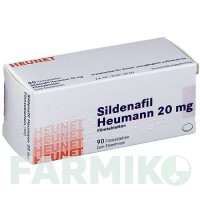 СИЛДЕНАФІЛ (SILDENAFIL) 20 мг таблетки 90 шт - Силденафіл HEUNET PHARMA