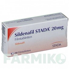 СИЛДЕНАФИЛ (SILDENAFIL) 20 мг таблетки 30 шт - Силденафил STADAPHARM