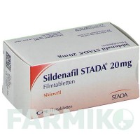СИЛДЕНАФІЛ (SILDENAFIL) 20 мг таблетки 90 шт - Силденафіл STADAPHARM