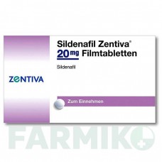 СИЛДЕНАФИЛ (SILDENAFIL) 20 мг таблетки 90 шт - Силденафил ZENTIVA