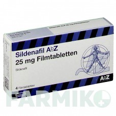 СИЛДЕНАФИЛ (SILDENAFIL) 25 мг таблетки 4 шт - Силденафил ABZ PHARMA
