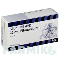 СИЛДЕНАФИЛ (SILDENAFIL) 25 мг таблетки 12 шт - Силденафил ABZ PHARMA