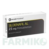 СИЛДЕНАФІЛ (SILDENAFIL) 25 мг таблетки 4 шт - Силденафіл ALIUD PHARMA