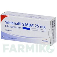 СИЛДЕНАФІЛ (SILDENAFIL) 25 мг таблетки 12 шт - Силденафіл STADAPHARM