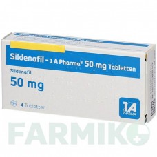 СИЛДЕНАФИЛ (SILDENAFIL) 50 мг таблетки 4 шт - Силденафил 1 A PHARMA