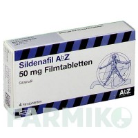 СИЛДЕНАФИЛ (SILDENAFIL) 50 мг таблетки 4 шт - Силденафил ABZ PHARMA