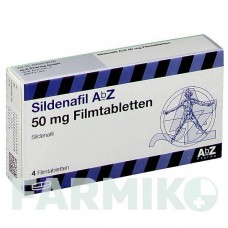 СИЛДЕНАФИЛ (SILDENAFIL) 50 мг таблетки 4 шт - Силденафил ABZ PHARMA