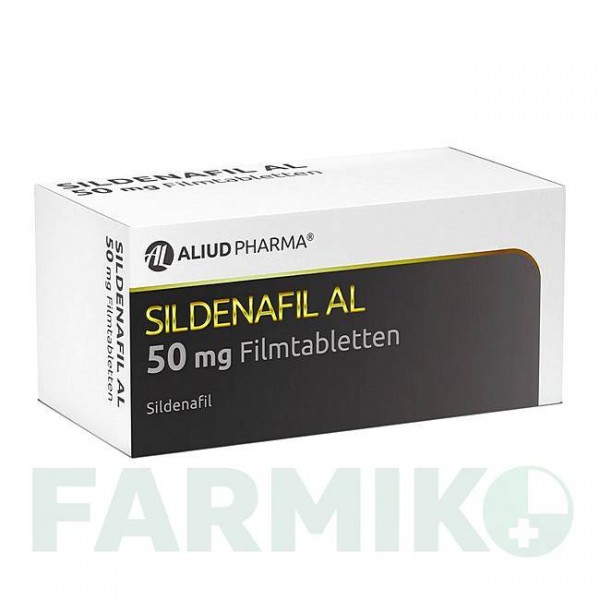 СИЛДЕНАФИЛ (SILDENAFIL) 50 мг таблетки 4 шт - Силденафил ALIUD PHARMA