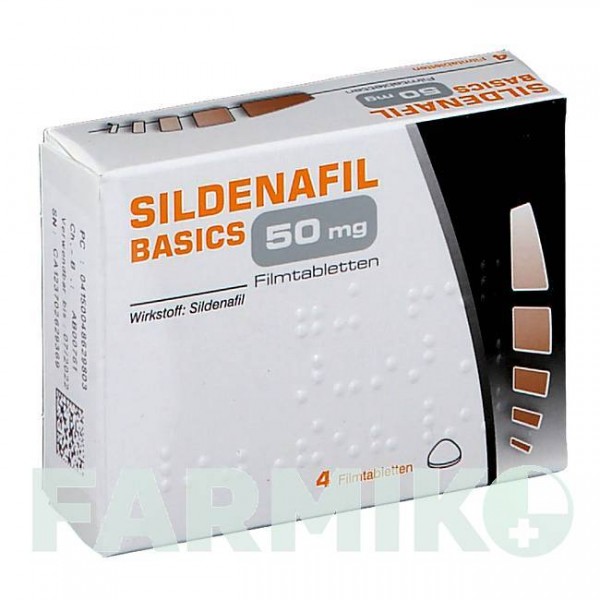 СИЛДЕНАФИЛ (SILDENAFIL) 50 мг таблетки 4 шт - Силденафил BASICS
