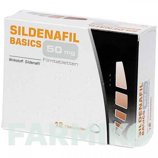 СИЛДЕНАФИЛ (SILDENAFIL) 50 мг таблетки 12 шт - Силденафил BASICS