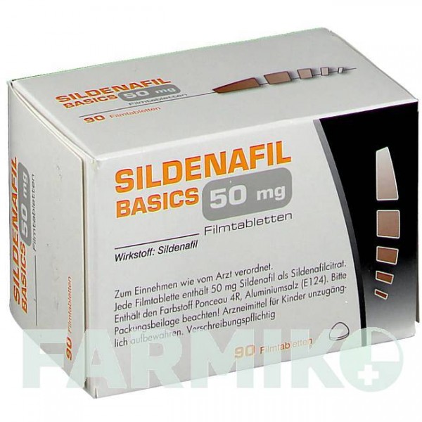 СИЛДЕНАФИЛ (SILDENAFIL) 50 мг таблетки 90 шт - Силденафил BASICS