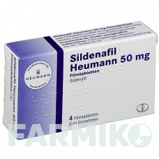 СИЛДЕНАФИЛ (SILDENAFIL) 50 мг таблетки 4 шт - Силденафил HEUMANN PHARMA