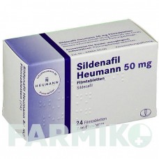 СИЛДЕНАФИЛ (SILDENAFIL) 50 мг таблетки 24 шт - Силденафил HEUMANN PHARMA