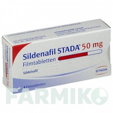 СИЛДЕНАФИЛ (SILDENAFIL) 50 мг таблетки 4 шт - Силденафил STADAPHARM