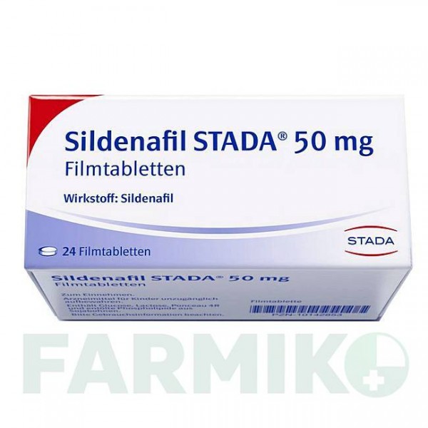 СИЛДЕНАФИЛ (SILDENAFIL) 50 мг таблетки 24 шт - Силденафил STADAPHARM