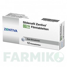 СИЛДЕНАФИЛ (SILDENAFIL) 50 мг таблетки 12 шт - Силденафил ZENTIVA