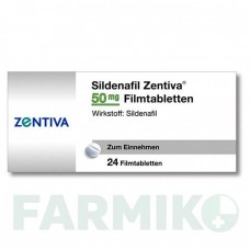 СИЛДЕНАФИЛ (SILDENAFIL) 50 мг таблетки 24 шт - Силденафил ZENTIVA