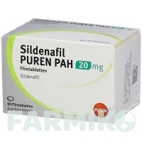 СИЛДЕНАФИЛ ПАХ (SILDENAFIL PAH) 20 мг таблетки 90 шт - Силденафил PUREN PHARMA