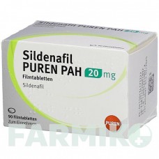 СИЛДЕНАФІЛ ПАХ (SILDENAFIL PAH) 20 мг таблетки 90 шт - Силденафіл PUREN PHARMA