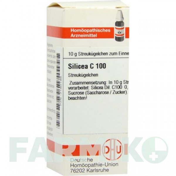 СИЛИЦЕА (SILICEA) C 100 глобули 10 г - Гомеопатия DHU