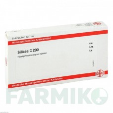 СИЛИЦЕА (SILICEA) C 200 ампулы 8x1 мл - Гомеопатия DHU