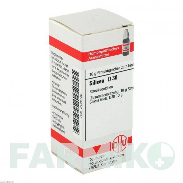 СИЛИЦЕА (SILICEA) D 30 глобули 10 г - Гомеопатия DHU