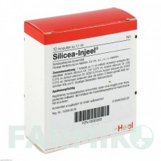 СИЛІЦЕЯ ІНЬЄЛЬ (SILICEA INJEEL) ампули 10 шт - Гомеопатія BIOLOGISCHE HEILMITTEL HEEL