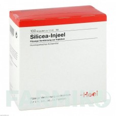 СИЛІЦЕЯ ІНЬЄЛЬ (SILICEA INJEEL) ампули 100 шт - Гомеопатія BIOLOGISCHE HEILMITTEL HEEL