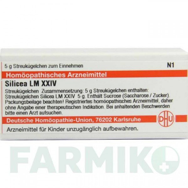 СИЛИЦЕА (SILICEA) LM XXIV глобули 5 г - Гомеопатия DHU