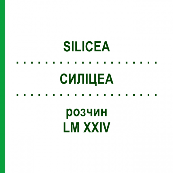 СИЛИЦЕА (SILICEA) LM XXIV раствор 10 мл - Гомеопатия DHU